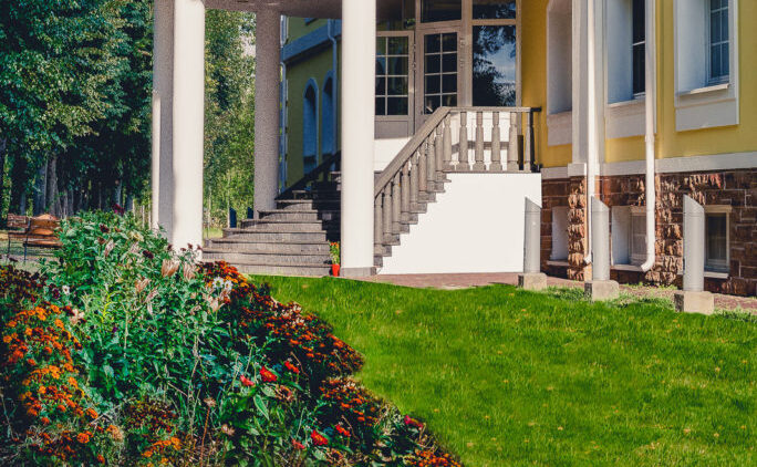 Территория отеля